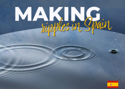 ‘Making ripples in Spain’